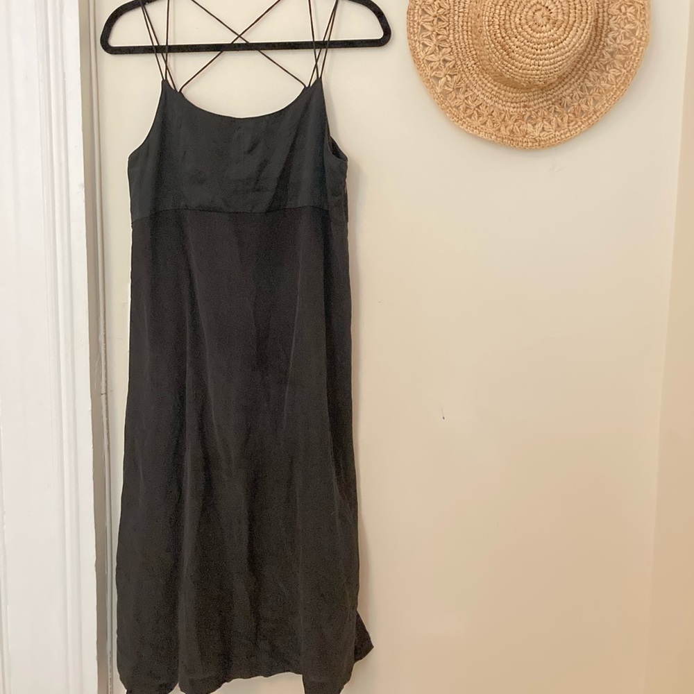 Black Silk Dress